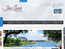 Tablet Screenshot of janeclarkhomes.com